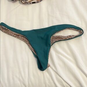Acacia teal swim bottom size L